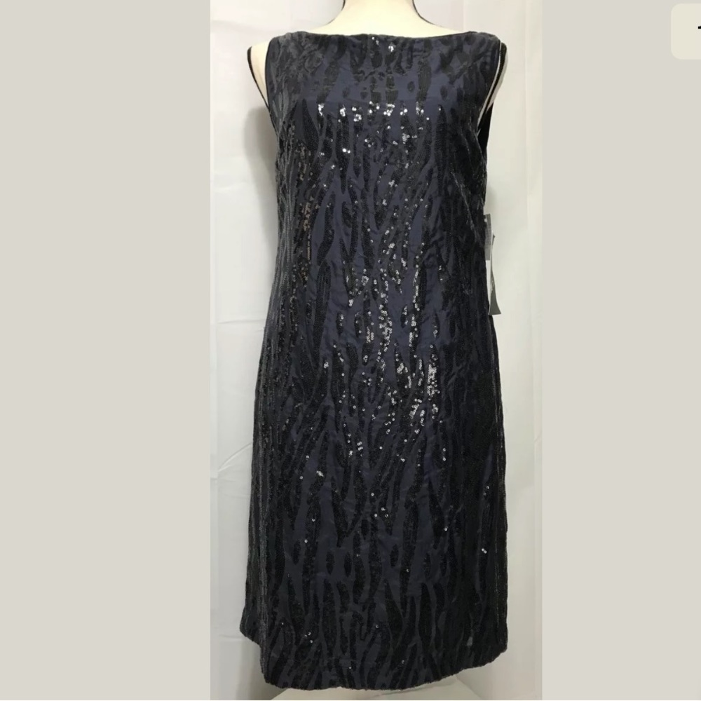 🌹Suzi Chin for Maggy Boutique Sequin Shift Dress